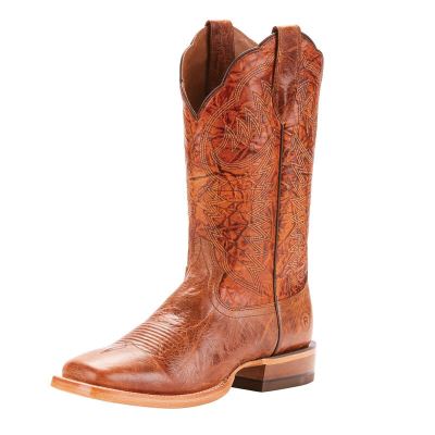 Ariat Western: Relentless Record Breaker Botas Western Hombre - Marrones (NRTDW1354)